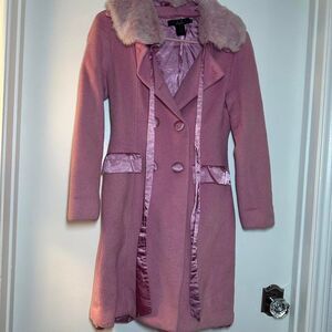 Arden-b Women's Pink and Purple Coat